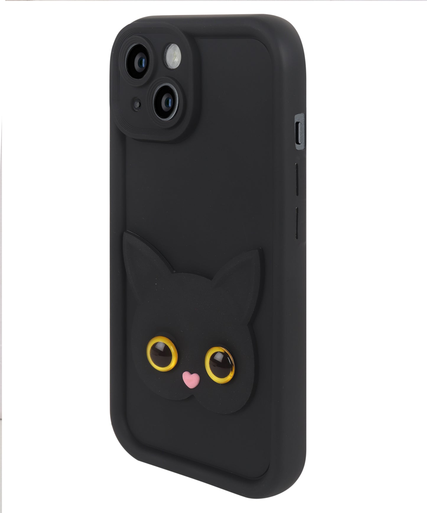 ASR Prime Premium Mobile Case for iPhone 14 (Cat Silicon Design): Playful Protection with a Personal Touch.