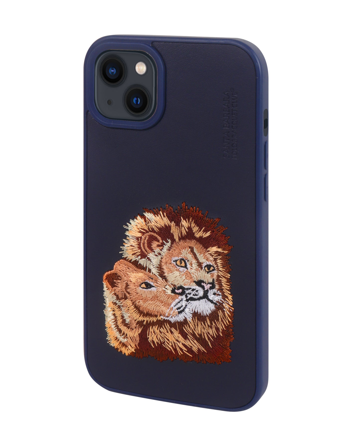 "ASR Prime Premium Embroidered Mobile Case for iPhone 13 – Stylish and Human Touch Design"