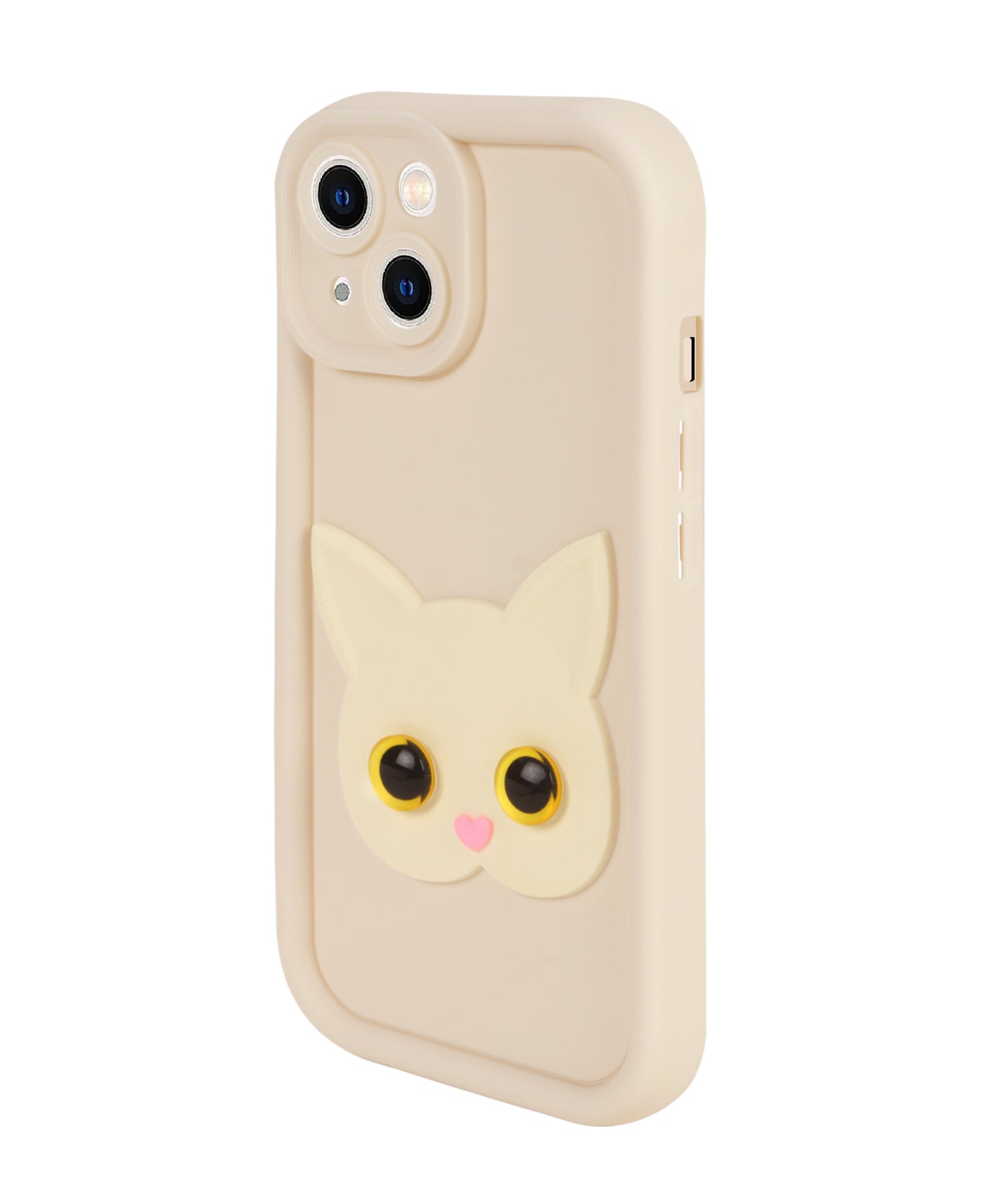 ASR Prime Premium Mobile Case for iPhone 14 (Cat Silicon Design): Playful Protection with a Personal Touch.