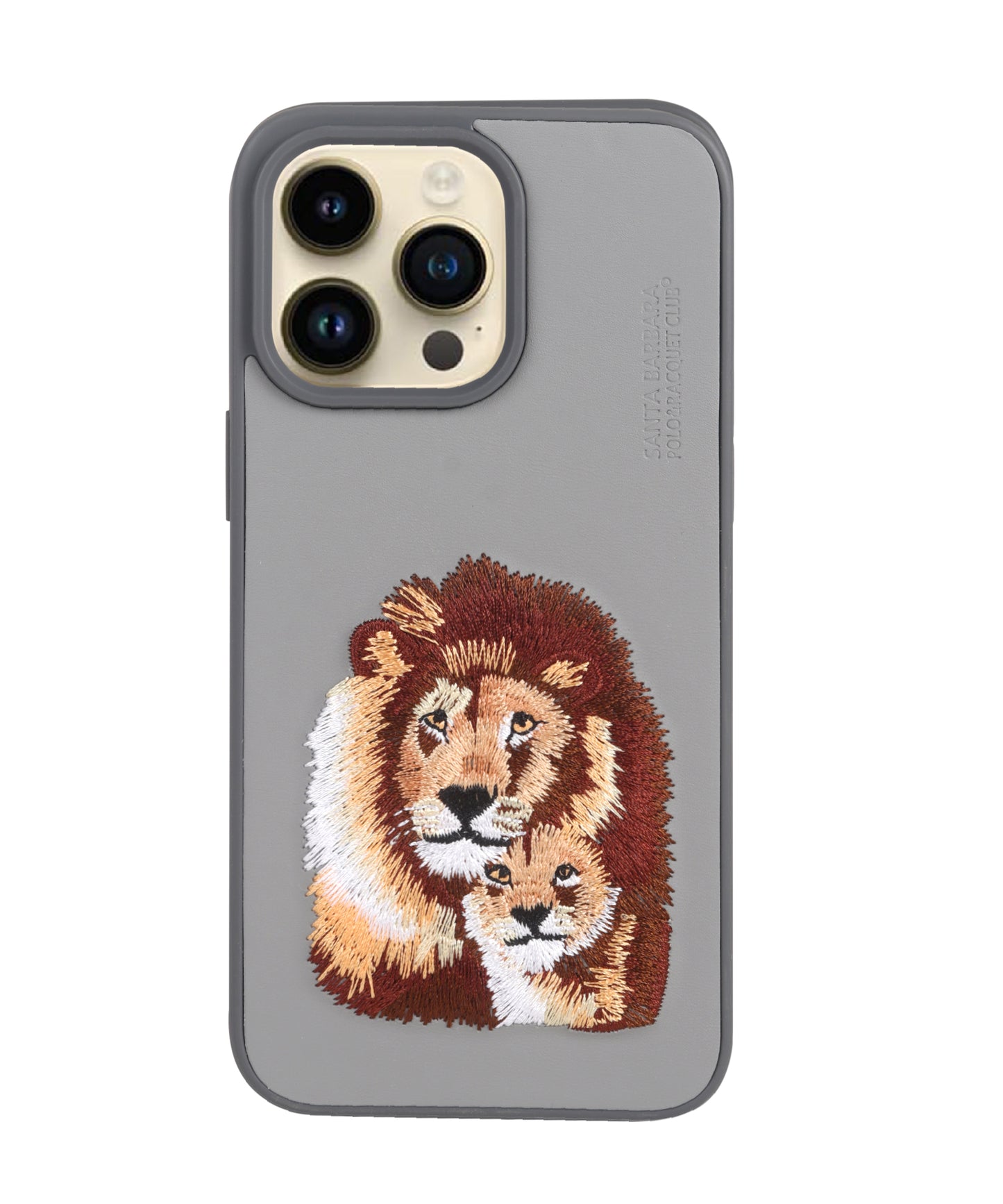 ASR Prime iPhone 14 Pro Case – Elegant Embroidered Design with a Personal Touch.