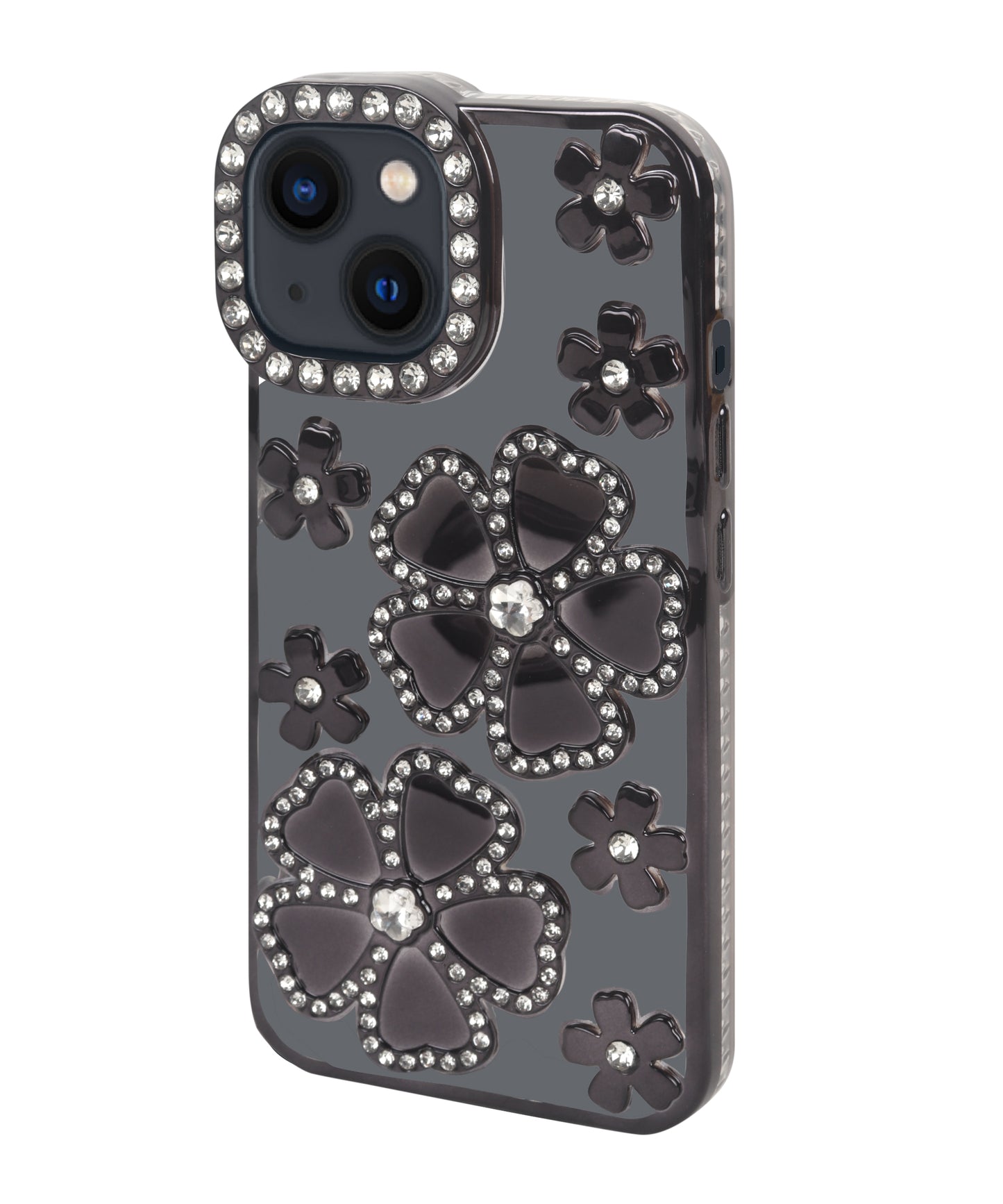 ASR Prime Premium Mobile Case for iPhone 13: Elegant Flower Silicon Design with Superior Protection and Comfort