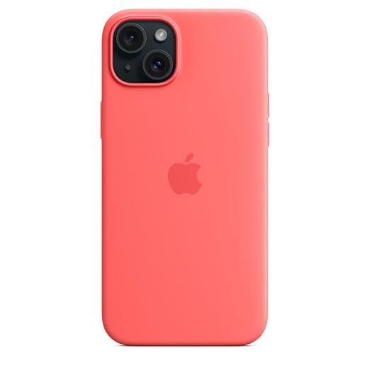 Asr Prime iPhone 15 Plus Silicone Case with MagSafe - Red