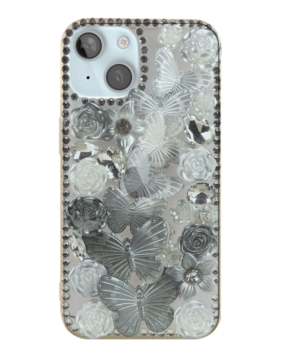 ASR Prime Premium Mobile Case for iPhone 13 Butterfly Hard Plastic Design – A Fusion of Style and Protection.