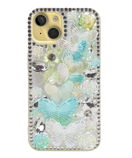 ASR Prime Premium Mobile Case for iPhone 13 Butterfly Hard Plastic Design – A Fusion of Style and Protection.